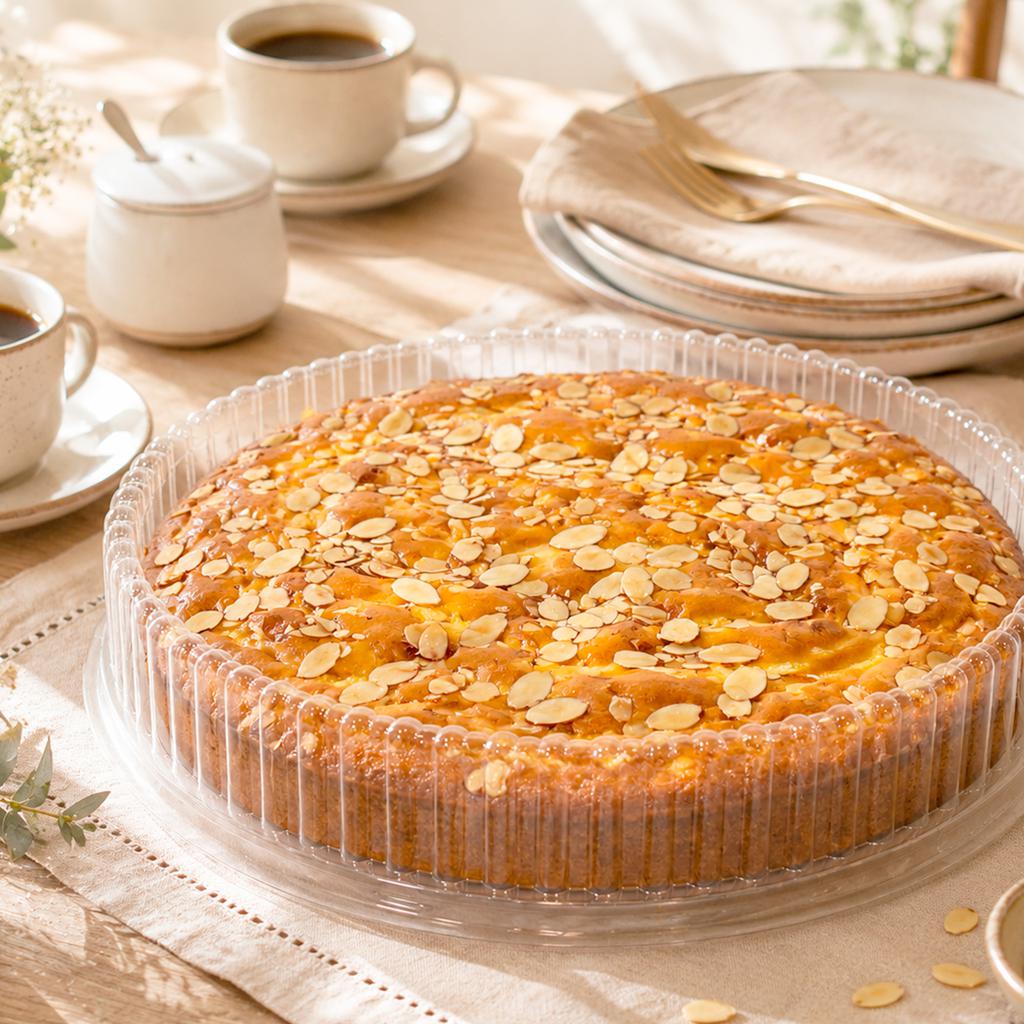 Tarta de queso y almendras 8 porciones