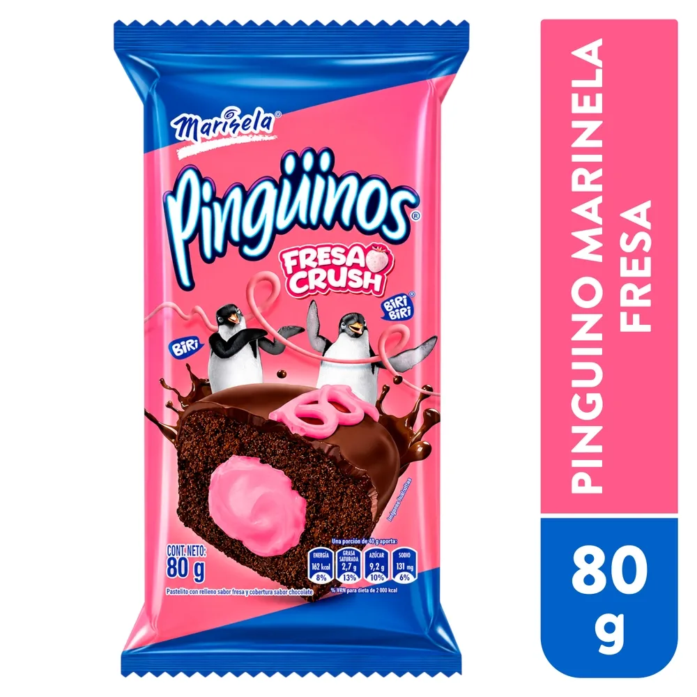 PINGUINO FRESA CRUSH 80GM